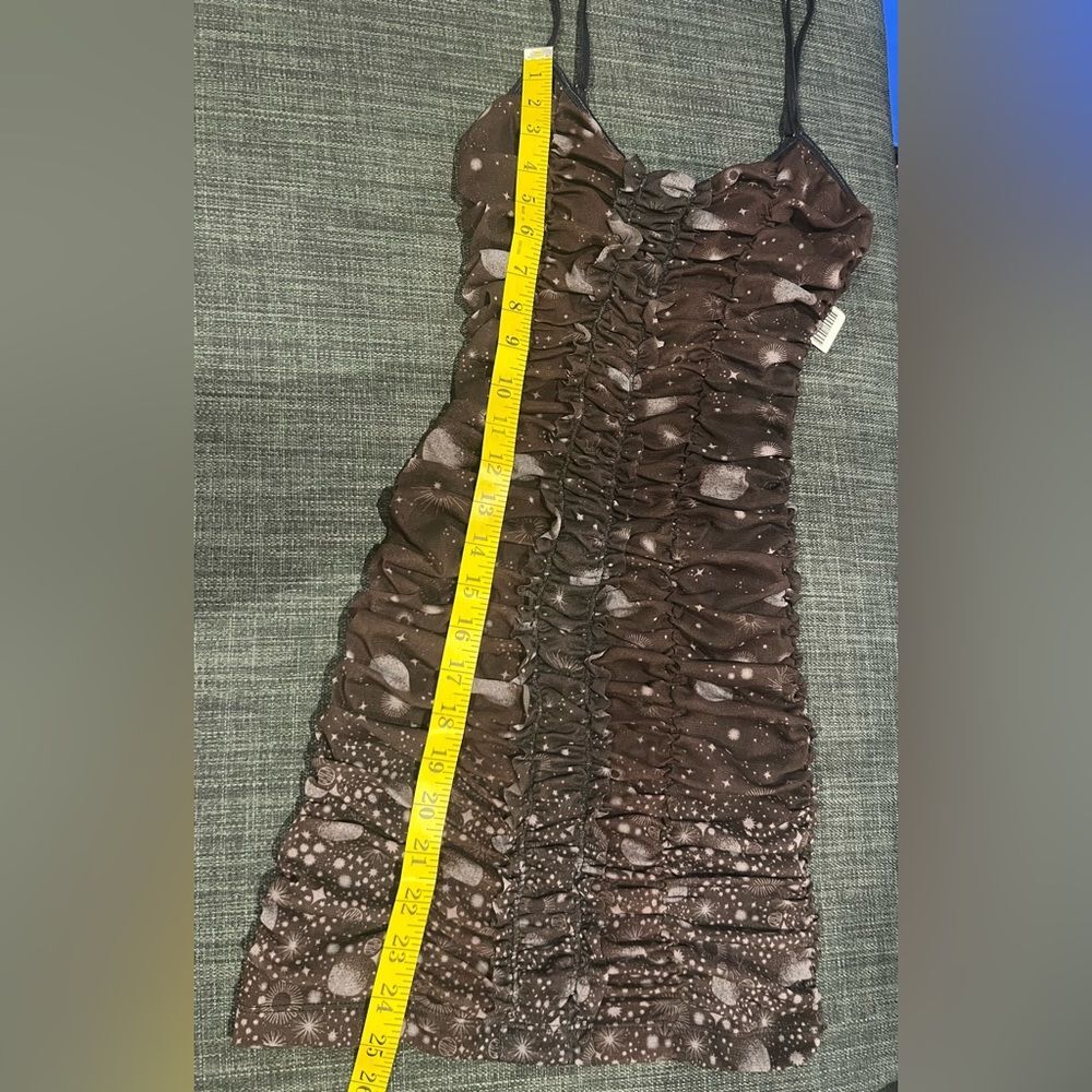 Urban Outfitters Ruched Mini Body Con Dress Size Small